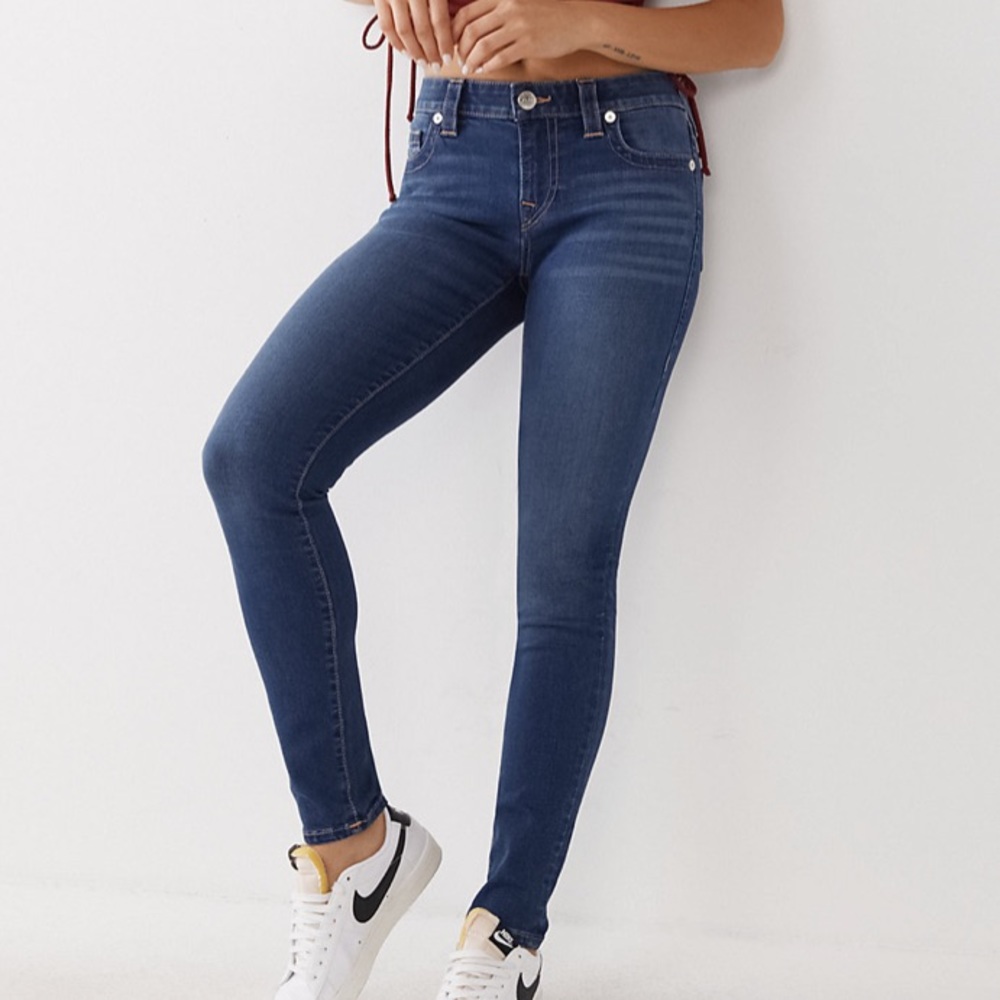 True Religion ‘Halle High Rise Super Skinny’ Jeans